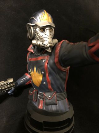 Gentle Giant Star - Lord Mini Bust 448/714 Guardians Of The Galaxy Marvel