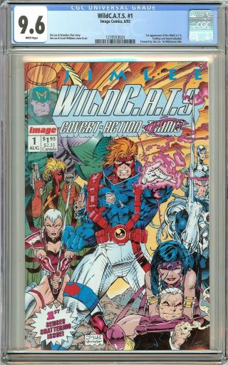 Wild C.  A.  T.  S.  1 (1992) Cgc 9.  6 White Pages 1270553024