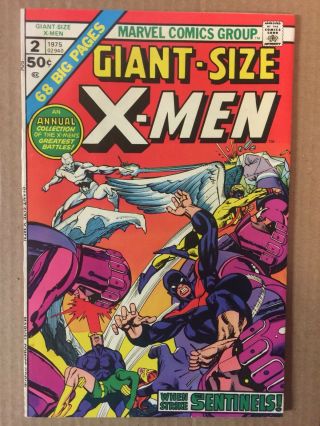 Giant Size X - Men 2 Nm - 9.  2 Neal Adams Inside & Out Classic B@@yah