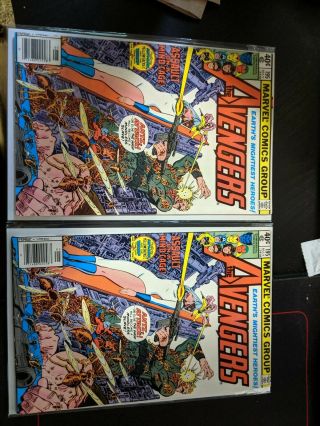 The Avengers 195 Marvel (1980) Comic Book X2 Low To Mid Grade