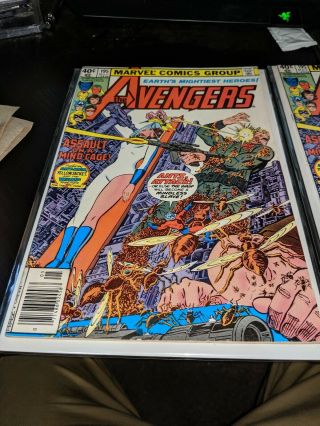 The Avengers 195 Marvel (1980) comic book x2 low to mid grade 4