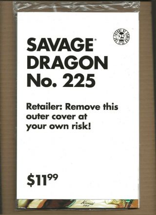 SAVAGE DRAGON 225 RAFAEL KRAS XXX RISQUE VARIANT COVER IMAGE COMICS 2