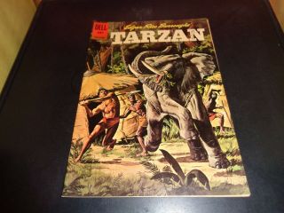 Tarzan 130 1962 Dell Comic Book Silver Age Edgar Rice Burrough 