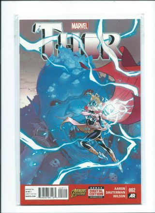 Marvel Comics Thor 2 Jane Foster Natalie Portman Love & Thunder 1st Series