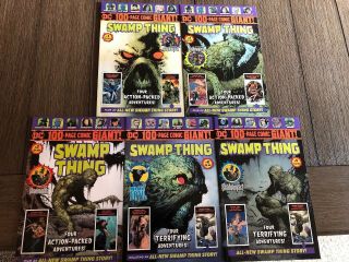 Swamp Thing 1 2 3 4 5 Dc 100 - Page Comic Giant Halloween Horror Walmart