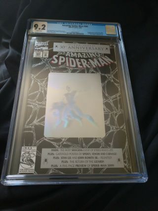 Cgc 9.  2 Spider - Man 365 (30th Anniversary) - White Pages/brand Case