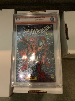 Marvel Collectible Classics 2 - Cbcs 7.  5 Spider - Man Chromium Signed 1998