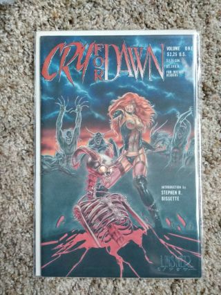 Cry For Dawn (cry For Dawn Productions,  1989) 1 Joseph Michael Linsner 1st Print