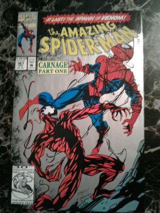 The Spider - Man 361 Second Print (apr 1992,  Marvel)