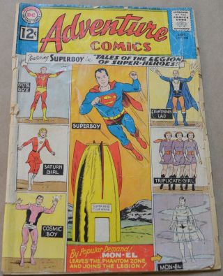 Adventure Comics 300 (dc,  1962) " Tales Of The Legion Of - Heroes " Begins.