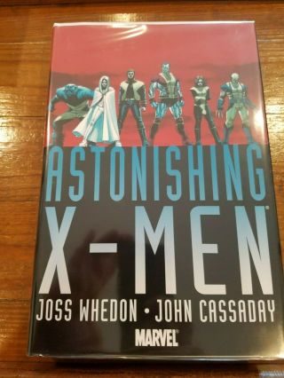 Astonishing X - Men Omnibus Hc Marvel Hardcover 1 - 24,  Giant Size Whedon Nm