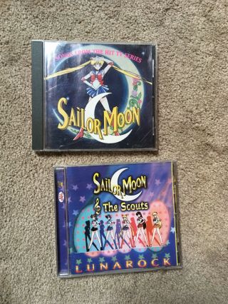 Vintage 1990s Sailor Moon Cds (english)