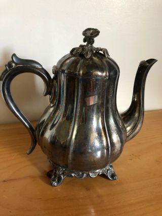 Vintage Silver Plated Coffee/tea Pot