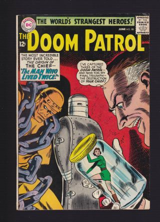 Doom Patrol 88 - - June 1964 - - Vf