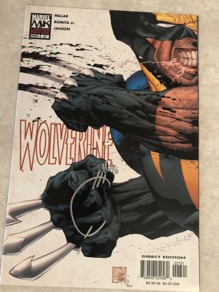 Wolverine 27 Joe Quesada Variant Signed Limited Edition Exclusive Vf,  / Nm