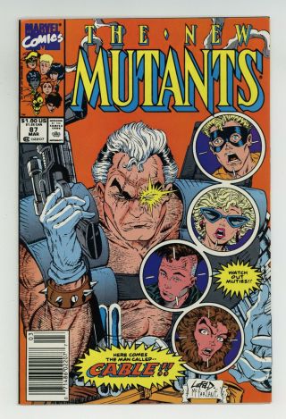 Mutants (1st Series) 87 1990 Vf 8.  0
