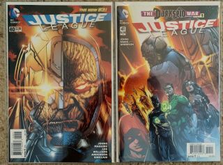 Justice League 40 And 41 First Grail Darkseid 