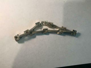 Sterling Silver Designer Bracelet 24.  9 Grams