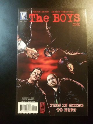 The Boys 1 Wildstorm Comics 2006 Amazon Hit Show