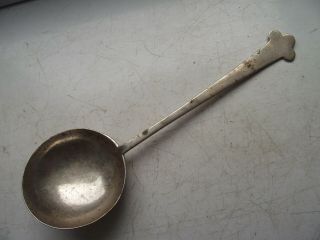 Antique 1925 Sterling Silver Hallmarked Tea Caddy Scoop Spoon 23.  4g Adie Brother