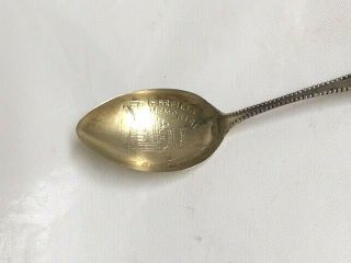PRESIDENT JAMES A.  GARFIELD MEMORIAL CLEVELAND OH 3g STERLING SILVER TEA SPOON 3