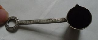 Antique Plated Miniature Brandy Pouring Spoon Ladle