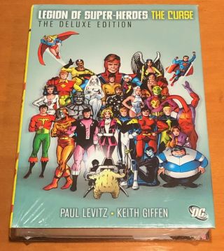 Legion Of Superheroes: The Curse Deluxe Edition Hc Nm Near Dc Oversize Book