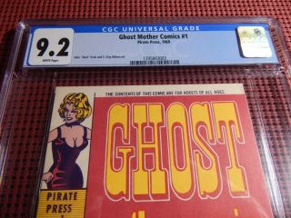 Ghost Mother Comics 1 1969 CGC 9.  2 2