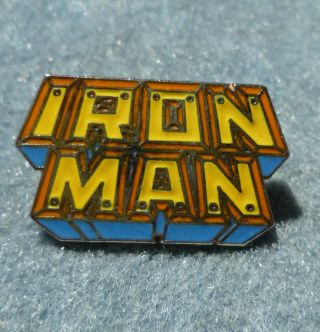 1988 Marvel Iron Man Pin