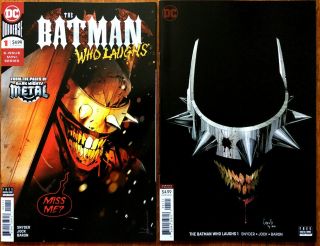 Batman Who Laughs 1 Jock,  Capullo Variant Covers (set Of 2) Hot Nm