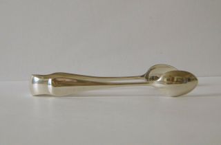 Antique Sterling Silver Sugar Tongs London 1907