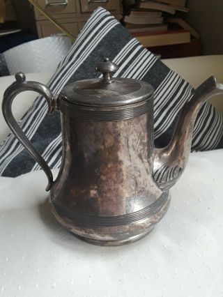 Antique Apollo Silver Company Quadruple Plated Teapot