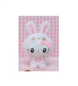 Sega Sanrio Hello Kitty Pink Bunny Costume Plush 9cm Sega1021946