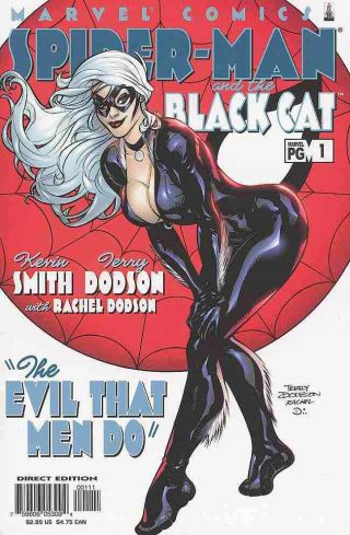Spider - Man And The Black Cat 1 - 6 Vf/ Nm Complete Set 2002 Marvel Mn - 1827
