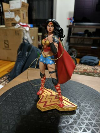 Wonder Woman Art Of War By David Finch Statue Dc Collectibles