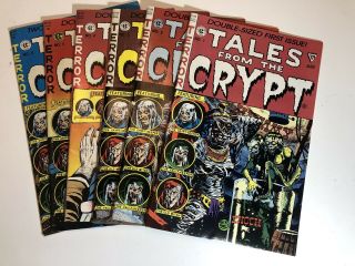 Tales From The Crypt Gladstone 1 - 6 Complete Comics 1990 - 1991 Ec