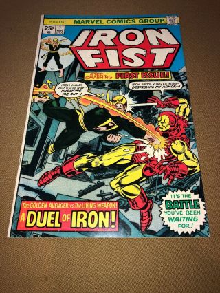 Iron Fist 1 (nov 1975,  Marvel.  Book.  From Owner