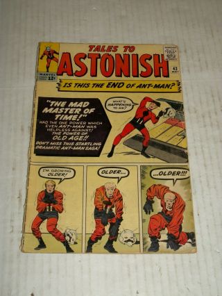 Marvel Tales To Astonish 43 May 1963 Jack Kirby Cover