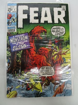 Fear 1 & 2 Bronze Age Monsters X Creepy Jack Kirby Steve Ditko Marvel Comics
