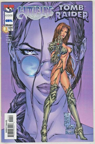 Witchblade/tomb Raider 1 Nm 1998 Marc Silvestri Cover Image Comics