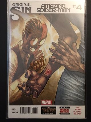Spider - Man 4 (2014 1st Print) First Full Appearance Of Silk