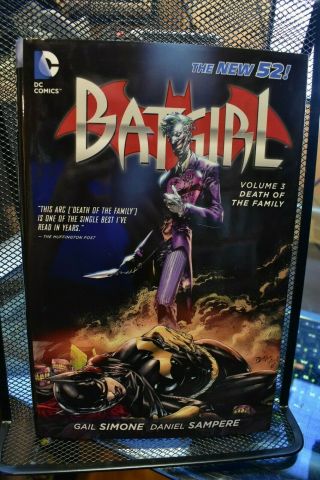 Batgirl Volume 3 Death Of The Family Dc 52 Hardcover By Gail Simone Batman