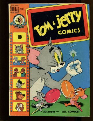 Tom And Jerry Comics 74 Fn Droopy,  Barney Bear,  Benny Burro