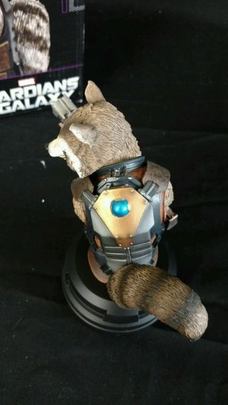 Sdcc 2014 Guardians of the Galaxy Rocket Raccoon Gentle Giant mini bust 487/800 3