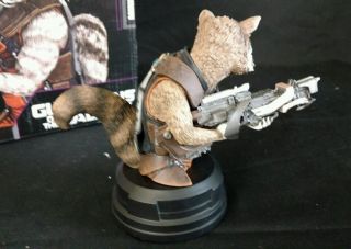 Sdcc 2014 Guardians of the Galaxy Rocket Raccoon Gentle Giant mini bust 487/800 4