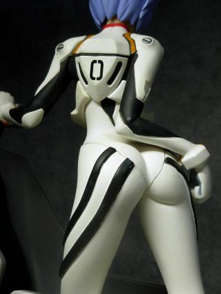 Japanese Anime Girl " Rei Ayanami " In " Evangelion " 17cm Pvc Figure By Sega Japan