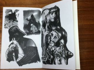 Adam Hughes “How To Draw Boobs” Art Book Sketchbook Signed 4