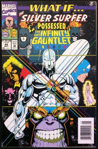 What If 49 Silver Surfer Possessed The Infinity Gauntlet Marvel 1993