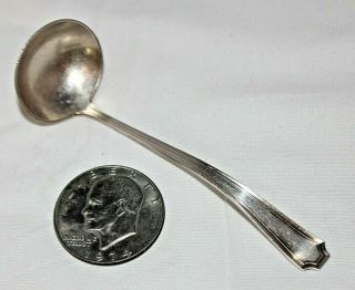 Antique Durgin Sterling Silver 5 " Serving Small Ladle Spoon No Mono 25g Fairfax