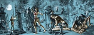 Zombie Tramp Origins Complete 4 Issue Set Of Aod Collectables Exclusive Covers
